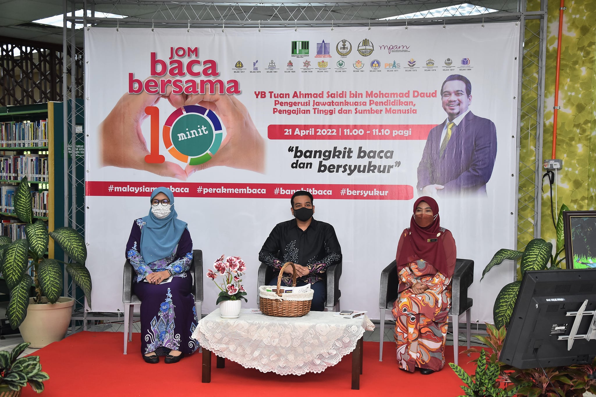 Majlis Perasmian Jom Baca 2022
