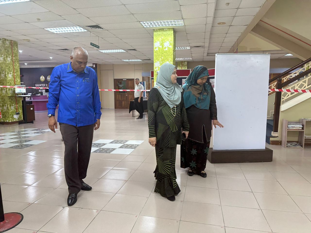 LAWATAN KERJA YB PENGERUSI PERBADANAN PERPUSTAKAAN AWAM NEGERI (PPANPk) PERAK DI PERPUSTAKAAN AWAM NEGERI PERAK