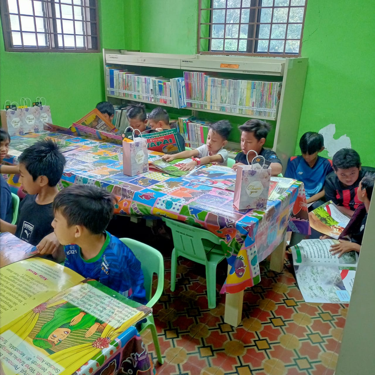 PROGRAM CUTI SEKOLAH MINI TREASURE HUNT/ KUIZ @ PERPUSTAKAAN AWAM BATU GAJAH