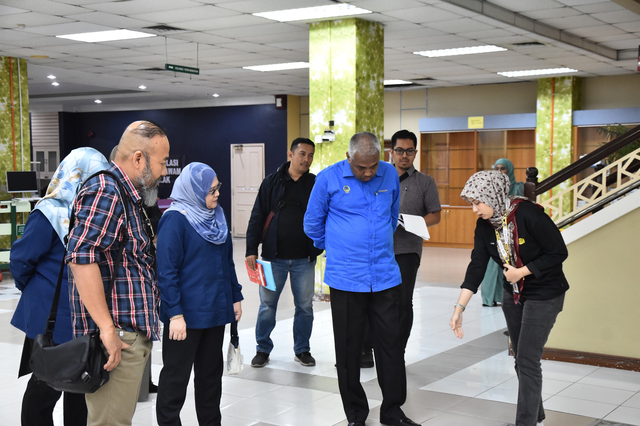 LAWATAN KERJA YANG BERHORMAT PENGERUSI PPANPk KE PERPUSTAKAAN AWAM NEGERI PERAK