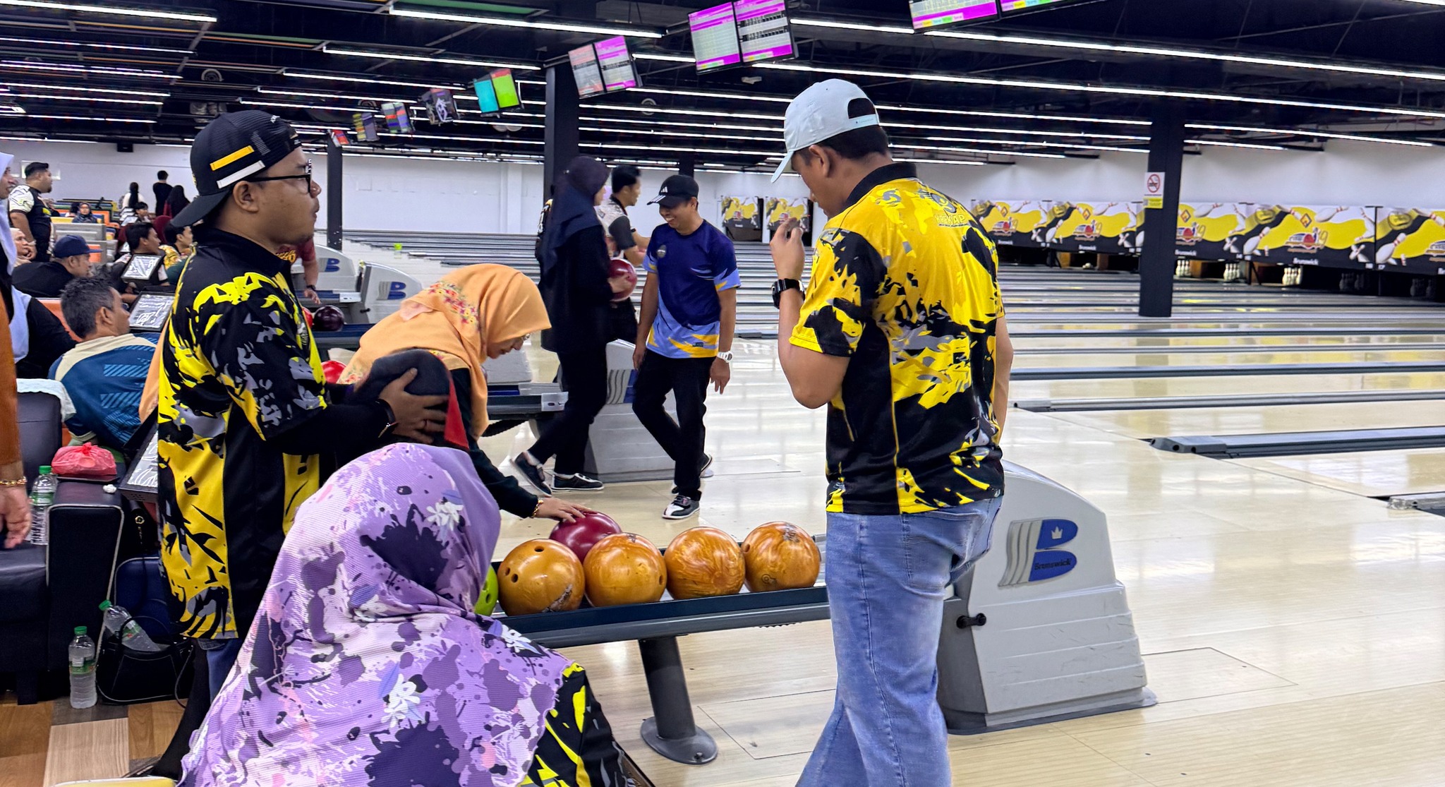 PERTANDINGAN BOLING KREKAP PERKUKUH SILATURAHIM WARGA PPANPk